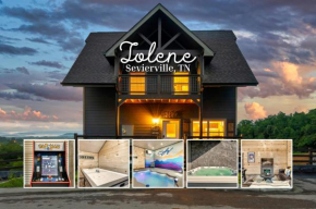 Jolene - Cozy Winter at Cabin with Pool, Hot Tub & Arcade Fun